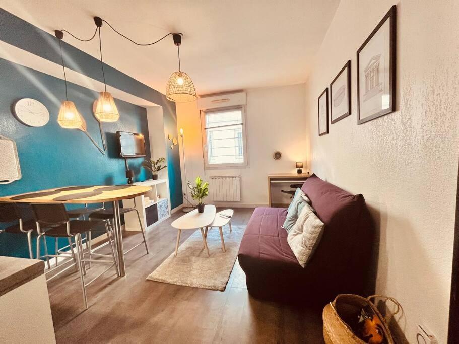 Ferienwohnung Le Jean-Jaures / Joli Studio Nîmes Exterior foto